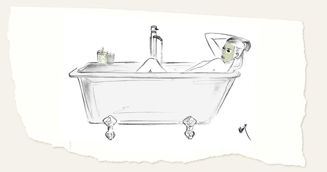 HOW TO GIVE YOURSELF A FACIAL AT HOME