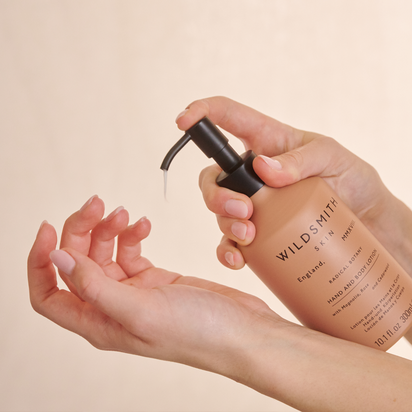 Hand and Body Lotion with Magnolia and Rose